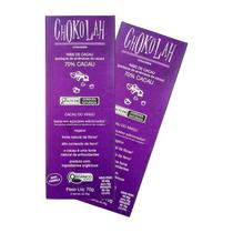 Kit 2X: Chocolate 70% Cacau Nibs Baixo Em Açúcares Orgânico Kit 2X: Chocolate 70% Cacau Nibs Baixo Em Açúcares Orgânico