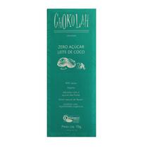 Kit 2X: Chocolate Ao Leite D Coco S/ Açúcar Org Chokolah 70G