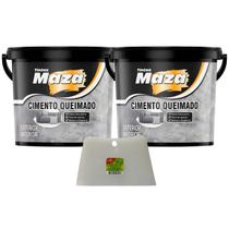 Kit 2x Cimento Queimado Maza 5,6KG Escolha sua cor + Brinde