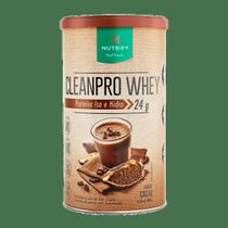 Kit 2X: Cleanpro Whey Protein Isolado Cacau Nutrify 450g Kit 2X: Cleanpro Whey Protein Isolado Cacau Nutrify 450g