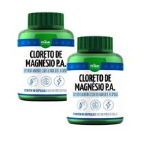 KIT 2x Cloreto de Magnésio PA (60 caps) Vitalab KIT 2x Cloreto de Magnésio PA (60 caps) Vitalab