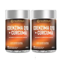 Kit 2X Coenzima Q10 + Cúrcum 120 Cáps Kit 2X Coenzima Q10 + Cúrcum 120 Cáps