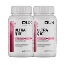 Kit 2X Coenzima Q10 Ubiquinona Vitamina E 100 Mg 60 Caps Dux