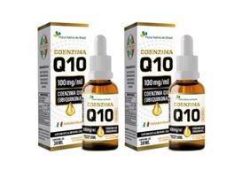Kit 2x CoenzimaQ10 Ubiquinona 100ml Flora Nativa do Brasil