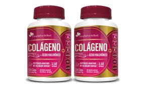 Kit 2x Colágeno Ácido Hialurônico 120 cápsulas Flora Nativa do Brasil Kit 2x Colágeno Ácido Hialurônico 120 cápsulas Flora Nativa do Brasil