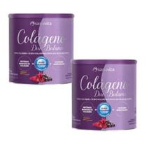 Kit 2x - Colágeno Duo Balance - SANAVITA Sabor:Frutas Roxas