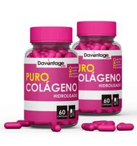 Kit 2x Colágeno Hidrolisado 100% Puro - 500mg - Davantage Lab