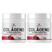 Kit 2x Colágeno Hidrolisado 300g Sabor Frutas Vermelhas Tuttiflora