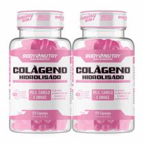 kit 2x Colágeno Hidrolisado Body Nutry 120 Cápsulas com Vitaminas kit 2x Colágeno Hidrolisado Body Nutry 120 Cápsulas com Vitaminas