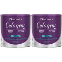Kit 2X Colágeno Skin - 300g Neutro - Sanavita