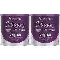 Kit 2X Colágeno Skin - 300g Original - Sanavita Kit 2X Colágeno Skin - 300g Original - Sanavita