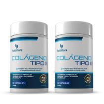 Kit 2x Colágeno Tipo 2 500mg 60 Cápsulas Tuttiflora