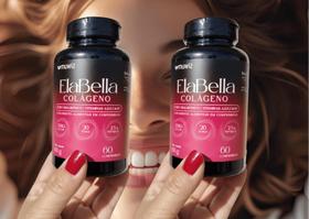 kit 2x Colágeno Verisol + Hialurônico 60 comprimido 1000mg Muwiz