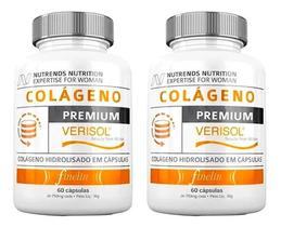Kit 2x Colágeno Verisol Premium 60 Capsulas Nutrends