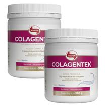 Kit 2X Colagentek - 300g Neutro - Vitafor