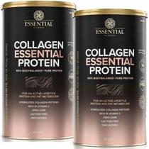 Kit 2x Collagen Essential Protein Essential Nutrition 457,5g Neutro