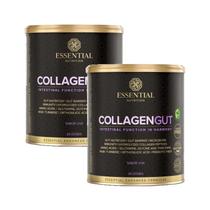 Kit 2X: Collagen Gut Colágeno Uva Essential Nutrition 440g