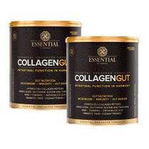 Kit 2x Collagen Gut Essential Nutrition 400g Sabores Laranja e Blueberry