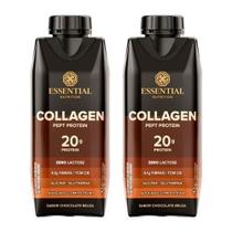 Kit 2X: Collagen Pept Protein Chocolate Belga Essential