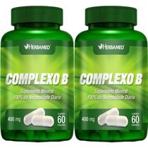 Kit 2X Complexo B. 60 Cápsulas - Herbamed
