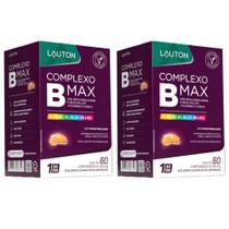 KIT 2X Complexo B Max 60 comprimidos - Lauton KIT 2X Complexo B Max 60 comprimidos - Lauton