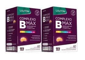 Kit 2x Complexo B Max com Vitamina C Zinco 60 cápsulas Lauton Kit 2x Complexo B Max com Vitamina C Zinco 60 cápsulas Lauton