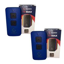 Kit 2x controle remoto para portões tx max azul garen