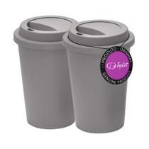 Kit 2x Copos para Viagem 450 ml Jacarta TopGet Kit 2x Copos para Viagem 450 ml Jacarta TopGet