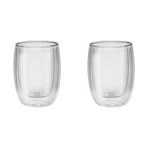 Kit 2X Copos Vidro Parede Dupla Cappuccino 200 ml Sorrento - Zwilling