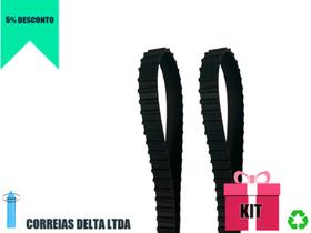 Kit 2x Correias para Lixadeira Manrod M47