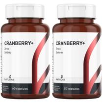KIT 2X Cranberry com Zinco e Selênio 60 cápsulas - Natulha