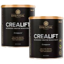 Kit 2x Crealift - Creatina Creapure - 300g cada - Essential Nutrition