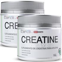 Kit 2x Creatina 100 Pura 100g Força e Energia Kit 2x Creatina 100 Pura 100g Força e Energia