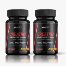 Kit 2x Creatina Concentrada Monohidratada Beta Alanina Taurina 1500 mg Formula Avançada