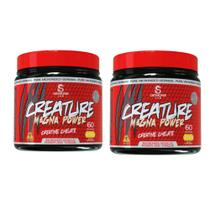 kit 2x creatina creature demons lab (420g)