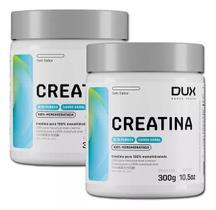 Kit 2X Creatina Monohidratada 100% Pura 300G - Dux Nutrition