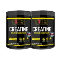 Kit 2x Creatina Monohidratada 300g - Universal Nutrition Kit 2x Creatina Monohidratada 300g - Universal Nutrition