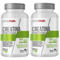 KIT 2X Creatina Monohidratada 60 cápsulas - Clinicmais