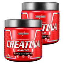 Kit 2x Creatina Monohidratada Hardcore 300g Integralmedica