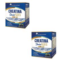Kit 2x Creatina Sênior Fases + Associações Jabuticaba 2x20 sachês 200 gramas Flora Nativa Sabor:Jabuticaba Kit 2x Creatina Sênior Fases + Associações Jabuticaba 2x20 sachês 200 gramas Flora Nativa Sabor:Jabuticaba