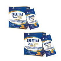 Kit 2x Creatina Sênior Fases + Associações Tangerina 2x20 sachês 200 gramas cada Flora Nativa Sabor:Tangerina Kit 2x Creatina Sênior Fases + Associações Tangerina 2x20 sachês 200 gramas cada Flora Nativa Sabor:Tangerina