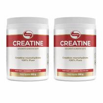 Kit 2x Creatine Creatina Monohidratada Pura 300g Vitafor