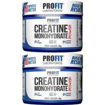 Kit 2X Creatine Monohydrate Power - 90g Sem Sabor - Profit