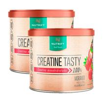 Kit 2X: Creatine Tasty Creatina Monohidratada Morango Nutrify 210g Kit 2X: Creatine Tasty Creatina Monohidratada Morango Nutrify 210g