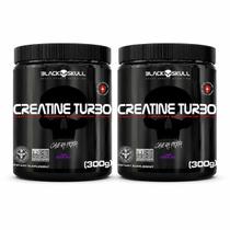 Kit 2x Creatine Turbo 300g Black Skull Monohidratada Kit 2x Creatine Turbo 300g Black Skull Monohidratada