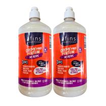 Kit 2x Creme 14 Óleos Afins 1,1kg Vegano 3 em 1 Condicionador, Máscara e Creme de Pentear Kit 2x Creme 14 Óleos Afins 1,1kg Vegano 3 em 1 Condicionador, Máscara e Creme de Pentear