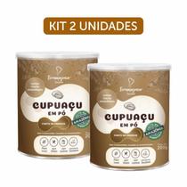 Kit 2X: Cupuaçu Em Pó Sem Glúten Lata Terramonia 200G Kit 2X: Cupuaçu Em Pó Sem Glúten Lata Terramonia 200G