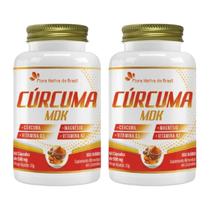 Kit 2x Cúrc uma MDK Vitamina D3 Magnésio Vitamina K2 60 Caps 500mg