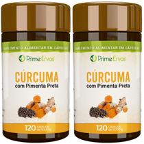 Kit 2X Cúrcuma Com Pimenta Preta Prime Ervas