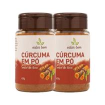 Kit 2X: Cúrcuma Em Pó Estar Bem 60G